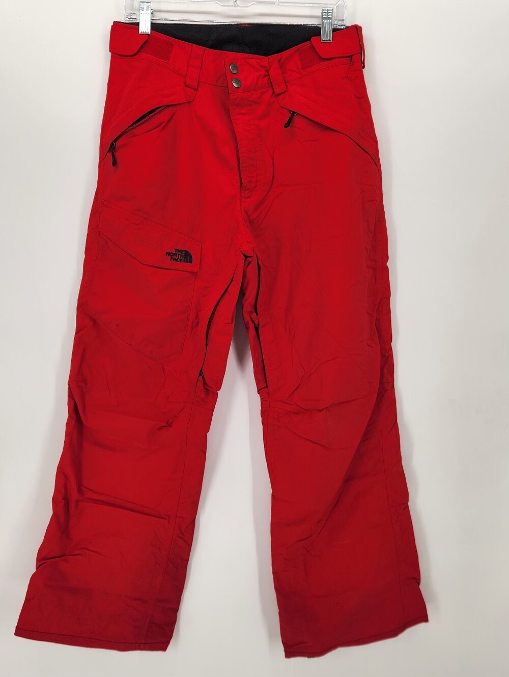 The North Face Insulated Red Orange Ski Snowboard Snow Pants M